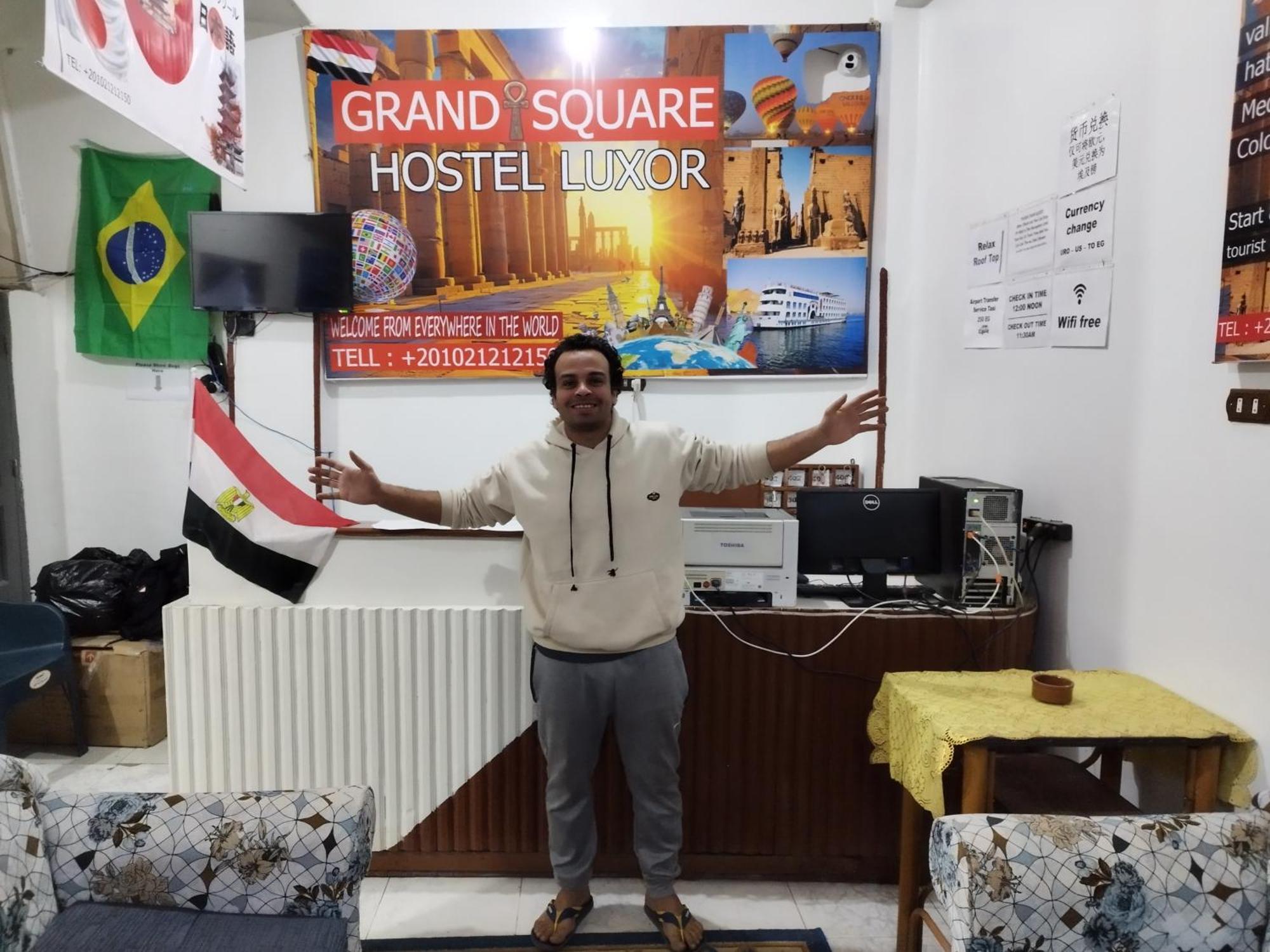 Grand Square Hostel Luxor Eksteriør bilde